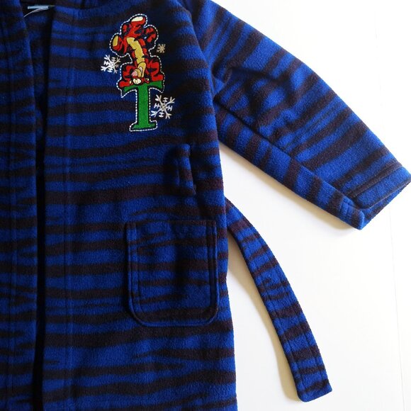 Disney Baby Tigger Fleece Hooded Bathrobe Toddler 18 Months - Picture 5 of 10